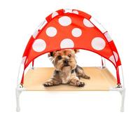 BigMouth Inc. Cama elevada de hongos para perros pequeños