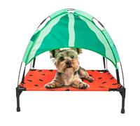 BigMouth Inc. Cama elevada de sandía para perros pequeños