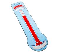 BigMouth Inc. Goal Chart, Goal Setting Thermometer for Classroom & Office Decor, 48” x 11”