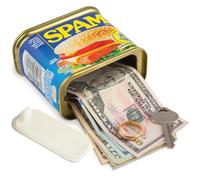 BigMouth Inc SPAM - Caja fuerte para guardar objetos de valor, 3 x 3 x 4.5 pulgadas