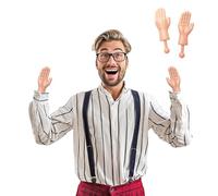 BigMouth- Manos pequeñas, Multicolor, Talla única (Big Mouth Toys BM1673)