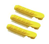Bigodini Grandi Per Volume,Bigodini 6pcs rizador de pelo Clips Pinzas Roots Perm Varillas labra el rodillo raíz del pelo mullido Bangs Styling pernos de pelo de la parte Suministros Accesorios(6pcs Ye