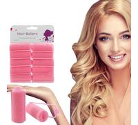 Bigodini sin calor: rodillos para cabello nocturno en una esponja, curle flexible para peinados rizados | Banda de espuma curgartica para naturales, rizadores de noche reutilizables