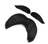 Bigote De Disfraz,Accesorios De Cosplay Falsos De Halloween,Facial Realista para Atuendos De Fiesta | para Cosplayers Fiesta Carnaval Festival Navidad Teatro Obras Escolares Mardi Gras