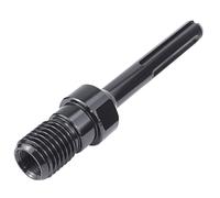 BIGP Adaptador SDS Max a 1 1/4" UNC para brocas de núcleo y corona de perforación, adaptador para taladro de azulejos, adaptador de avellanador de latas, de acero 42CrMo4 de alta calidad (190 mm)