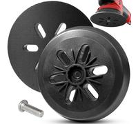 BIGP Plato de Lija 150 mm para Bosch - Sistema de Gancho y Bucle con 6 Agujeros - Compatible con Lijadora Orbital GEX 150, GEX 150 AC, GEX 150 Turbo, PEX 15 AE - Base de Soporte para Lijado (2 Piezas)