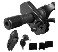 BigPantha de motocicleta mejorado BigPantha: un bloqueo de agarre/acelerador/freno/manillar para asegurar una bicicleta, scooter, ciclomotor o ATV en menos de 5 segundos. (Negro).