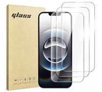 Bigqin 3 Piezas Protector de Pantalla para iPhone 17e (2026) / 16e / iPhone 13/13 Pro / 14, HD Cristal Vidrio Templado Protector 9H Ultra-Thin Anti-Rasguños, Claro