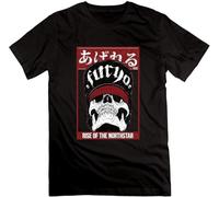 BigRich Men Band Rise of The Northstar Cool Crew-Neck Hip Hop Short Sleeve Casual Printed tee Host Terror Skeleton