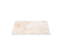 BIGSO ANNIE - Alfombrilla de escritorio elegante de tablero de fibra y papel, alfombrilla de ratón protectora para la superficie del escritorio, color beige