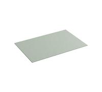 Bigso Box of Sweden ANNIE - Alfombrilla de escritorio elegante de tablero de fibra y papel con aspecto de lino, alfombrilla de ratón protectora para la superficie del escritorio, color verde menta