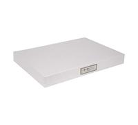 Bigso Sven Fiberboard Classic - Caja para documentos (4,6 x 33,5 x 23,6 cm), color blanco