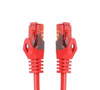 BIGtec Cable Ethernet Cable de Red 20m LAN de Conexion RJ45 Conector Gigabit POE rojo 20 metros compatible Playstation PS4 PS5 xBox Switch Smat TV Box Router PC Laptop NAS