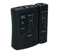 BIGtec Probador de red RJ45 RJ11 RJ12 Tester CAT6 CAT7 CAT8 Ethernet LAN Cable de prueba Cable Patch Cable Cable de red Comprobador de cables de red Comprobador de cable de red Comprobador de cables