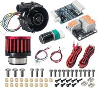 BIGTREETECH Kit Turbo universal de 24 V sin escobillas Centrifugal Air Blower WS7040 BLDC Blower Fan 6.5 kpa Blower Kit con adaptador universal y filtro de aire 3D Printer Parte para Voron2.4, VzBot,