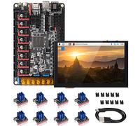 BIGTREETECH Octopus V1.1Placa de control + pantalla táctil PI TFT50 + 8 controladores TMC2209 para impresora 3D actualización Spider Compatible Marlin 2.0 y Klipper firmware