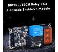 BIGTREETECH Relay V1.2 Módulo de apagado automático para administración de energía de impresora 3D - Componente de monitoreo de energía con MCU integrado - Funcionalidad de