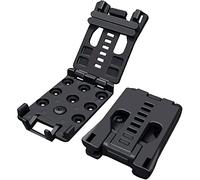 BigTron Adaptador Molle con Tornillos, Clip de Cinturón, Hebilla de Camping para Vaina, Funda, Bolsa (2PCS)