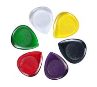 BIGULA 6 Piezas de Púas de Guitarra Grandes Con Forma de Gota de Agua, Duraderas para Guitarra Eléctrica, Accesorios