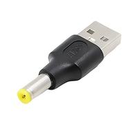 BIGULA Adaptador de bus USB 2.0 USB a 5.5x2.1 2.5x0.7 3.0x1.1 5.5x2.5 5.5x1.7 4.8x1.7 PC carga directa USB a enchufe adaptador