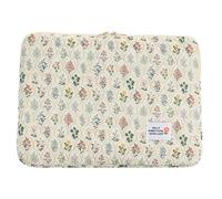 BIGULA Bolsa Ligera para Ordenador portátil, Funda para portátil con Estampado Floral, Funda para portátil con patrón de Flores Hermosas, Bolsas para Ordenador portátil