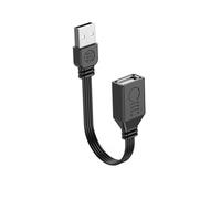 BIGULA Cable de extensión USB 2.0 macho a hembra, cable de datos USB de carga para disco duro, impresora, teclado, línea curva de 90°, cable de cámara