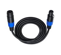 BIGULA Cable Speakon de cobre macho a hembra, amplificador de etapa, cable XLR de ingeniería macho a hembra