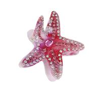 BIGULA Elegante pinza para el pelo con forma de estrella, horquilla para mujer, herramienta para peinar el cabello lateral, tocado de moda para niña