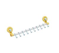 BIGULA Gancho de pared deslizante ajustable con ventosa segura, accesorio para organización del hogar, organizadores deslizantes para dormitorio