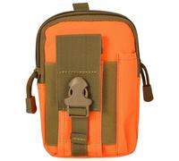 BIGULA Oxford - Riñonera multiusos para acampar al aire libre, bolsa de teléfono con accesorios para senderismo, camping, deportes, riñonera multifuncional