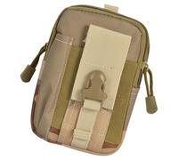 BIGULA Oxford - Riñonera multiusos para acampar al aire libre, bolsa de teléfono con accesorios para senderismo, camping, deportes, riñonera multifuncional