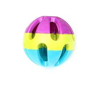 BIGULA Perro para perros grandes y bolas huecas con juguete colorido interactivo interior para perros