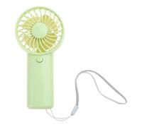 BIGULA Ventilador de mano potente de 3 V 3 A, funciona con pilas, portátil, pequeño, ligero, para niñas y mujeres, para interiores y exteriores