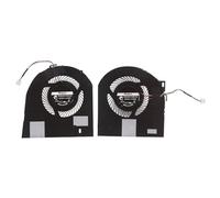 BIGULA Ventilador de refrigeración para portátil DC5V de 4 Pines y 4 Cables para DELL Precision 7530 MG75090V1-C160-S9A MG75090V1-C170-S9A Radiador para portátil