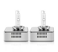 BIHEE D5S Xenon Brenner 6000K Diamond White Light HID Faros 35W Con Base de Metal Stents Auto Bombillas 2 Unidades