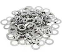 Bihr Arandelas de aluminio 10x16x1,5mm 100 piezas