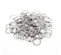 Bihr Arandelas de aluminio 18x24x1,5mm 100 piezas