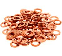 Bihr Arandelas de cobre 10x16x1,5mm 100 piezas