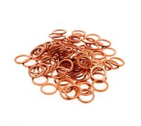 Bihr Arandelas de cobre 12x16x1,5mm 100 piezas