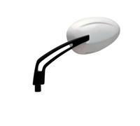 Bihr Espejo retrovisor Easy universal derecho M10/125 - blanco