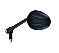 Bihr Espejo universal Pebble M10/125 - negro, negro