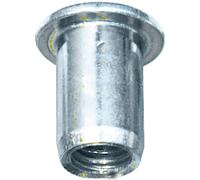 Bihr Tuercas de engarzado de acero M8 20pcs