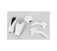 Bihr UFO PLAST KIT BLANCO KTM SX 85 2013-2017 Motocicleta Frontal Plástico