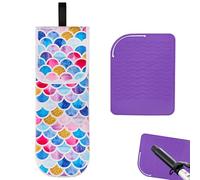 Biiange Bolsa de almacenamiento para rizador - Bolsa de almacenamiento portátil para herramientas de peinado del cabello, bolsa de almacenamiento de rizador de viaje, práctica y ligera para viajes