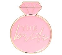 Biiange Broche de novia, alfileres de boda para novia, pines de solapa esmaltados para novia, insignia de despedida de soltera, decoración de despedida de soltero, regalos de fiesta de despedida de