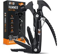 BIIB Regalos Originales para Hombre, 12 en 1 Herramienta Multiusos, Regalo Cumpleaños Hombre, Navaja Multiusos Supervivencia con Hacha Supervivencia, Alicates de Martillo, Destornilladores