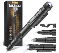 BIIB Regalos Originales para Hombre, Boligrafo Multifuncion con LED, Dia del Padre Regalos, Presentes para Homem,Gadgets Tecnologicos Bolígrafo Multifunción,Camping Accesorios Regalo Dia del Padre