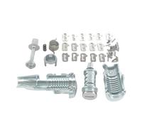 BIISVM Cerradura Actuador KIT Reparación Cilindro Barril Cerradura Puerta Conductor Izquierdo Para SKODA Para OCTAVIA 2005-2008, 1Z0837167C 6Y0898167E AL019L Cerradura cierre centralizado