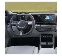 BIISVM GPS Protector Pantalla Película Protector De Pantalla TPU Para Hyundai Para Kona SX2 23 12,3Pulgadas, Radio Y Entretenimiento Para Coche Película Protectora Navegación GPS