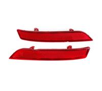 BIISVM Luces Traseras Luces Parachoques Trasero Reflector Parachoques Trasero, Lámpara Advertencia Accesorios Coche Lámpara Antiniebla Para Peugeot 508 2011 2012 2013 2014 iloto Trasero